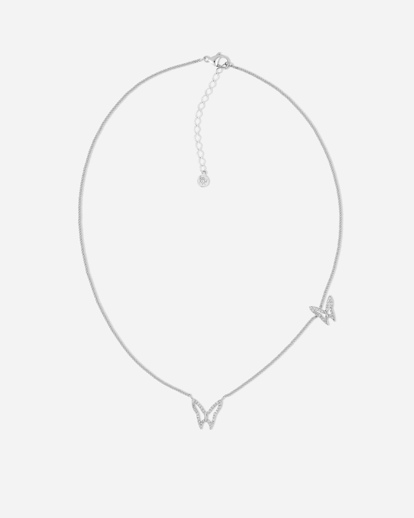 BRUNA The Label Necklace 925 Sterling Silber / Topaz Papillon Necklace