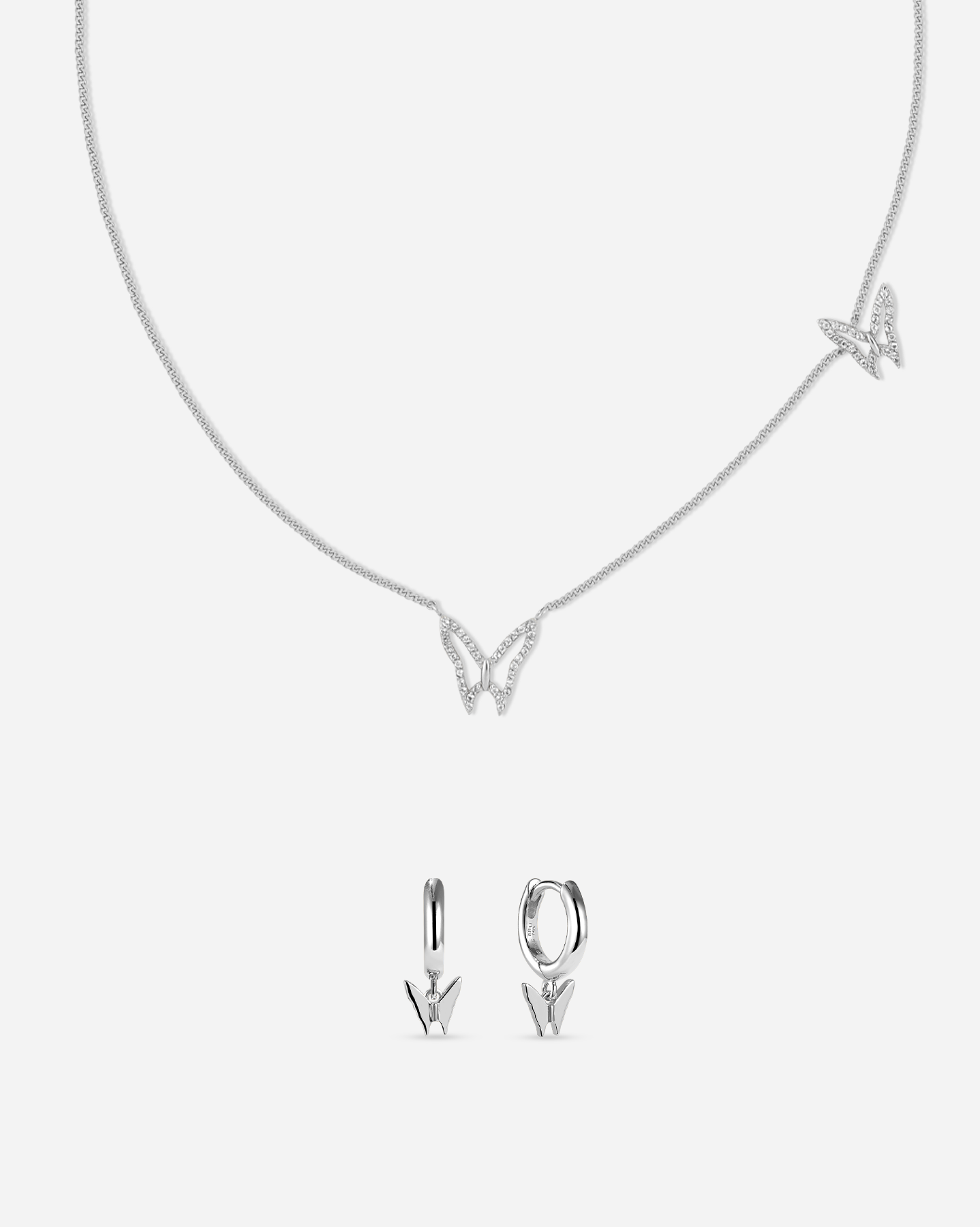 BRUNA The Label Sets 925 Sterling Silber Papillon Set