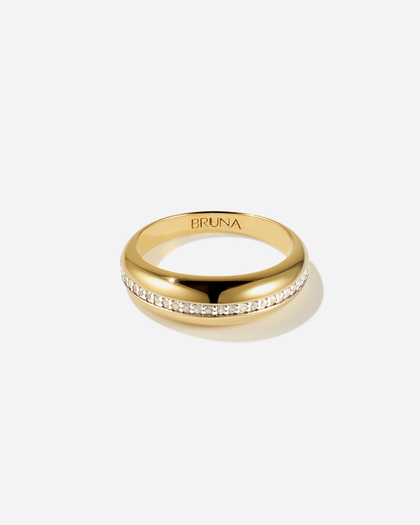 BRUNA The Label Ring 18k Gold Vermeil / Topaz / 52 Peony Topaz Ring