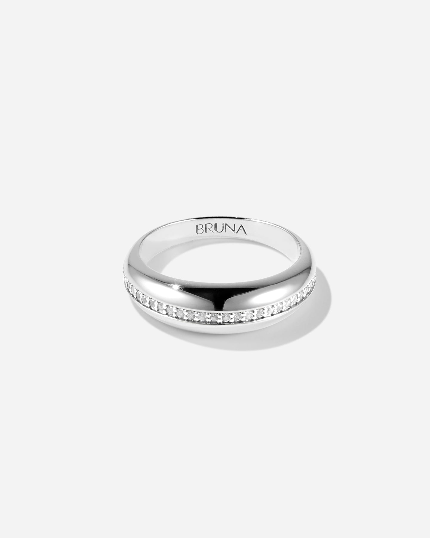 BRUNA The Label Ring 925 Sterling Silber / Topaz / 52 Peony Topaz Ring