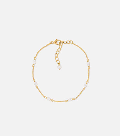 BRUNA The Label Bracelet 14k Massivgold / Perlen Portofino 14k Gold Bracelet