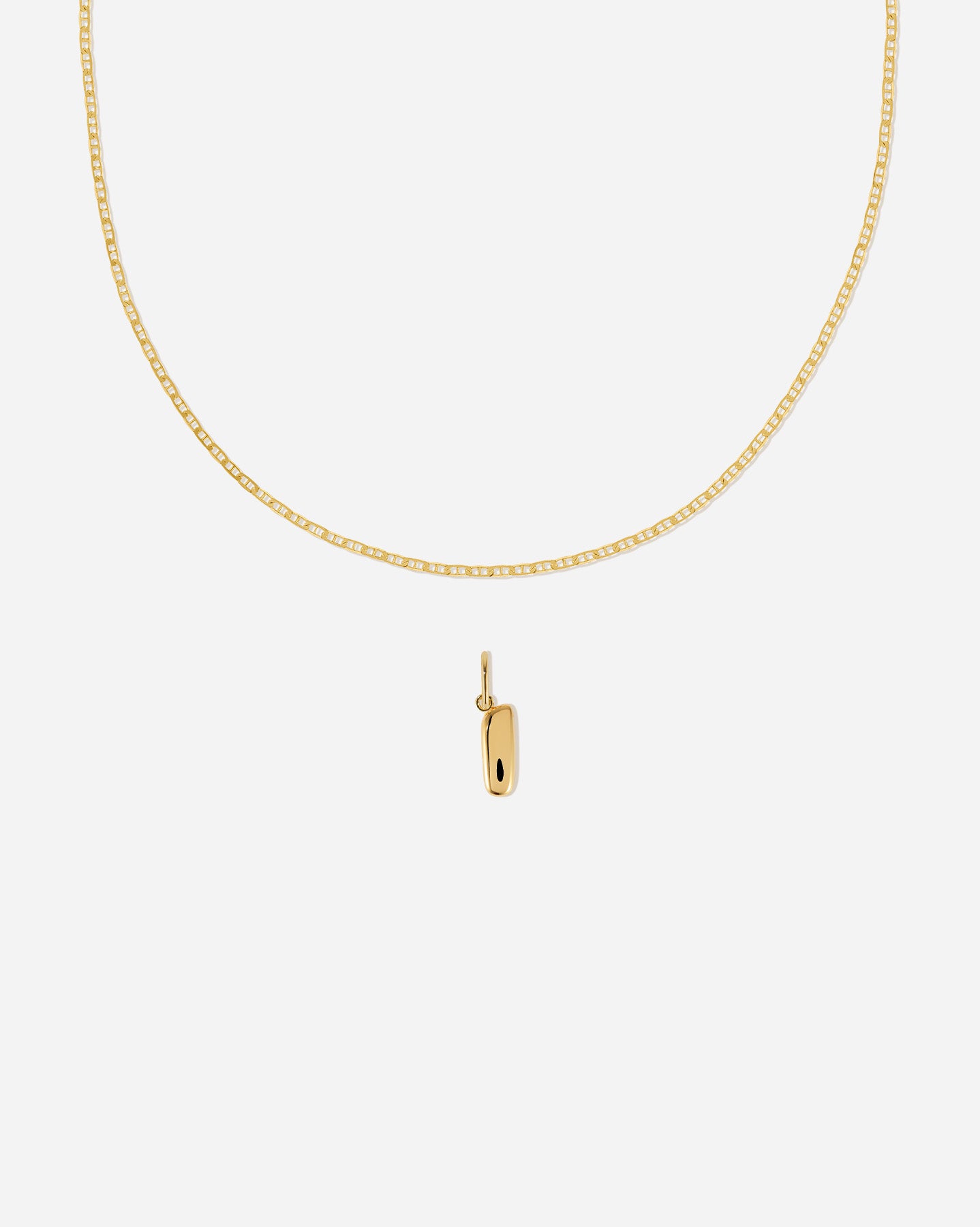 BRUNA The Label Sets I / 18k Gold Vermeil Positano Bubble Letter Set