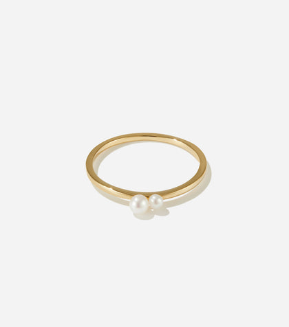 BRUNA The Label Ring 14k Massivgold / 52 / Perlen Revel Ring