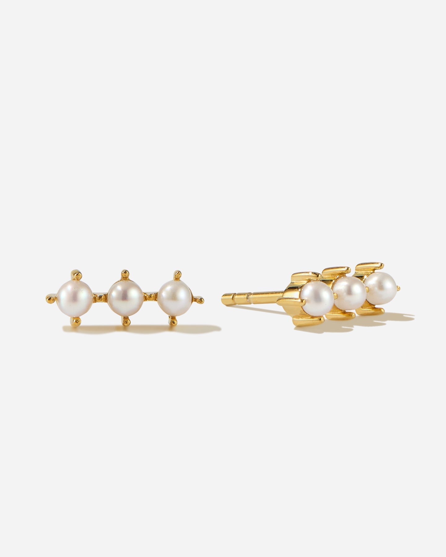 BRUNA The Label Earrings 18k Gold Vermeil / Perlen Rochelle Earrings