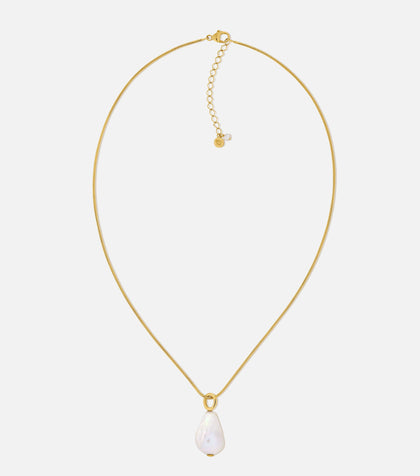 BRUNA The Label Necklace 18k Gold Vermeil / Perlen Rocher Necklace