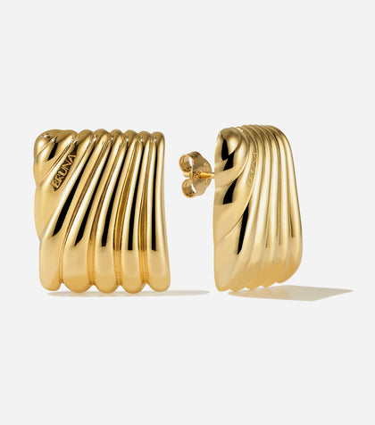 BRUNA The Label Earrings 18k Gold Vermeil Romea Earrings