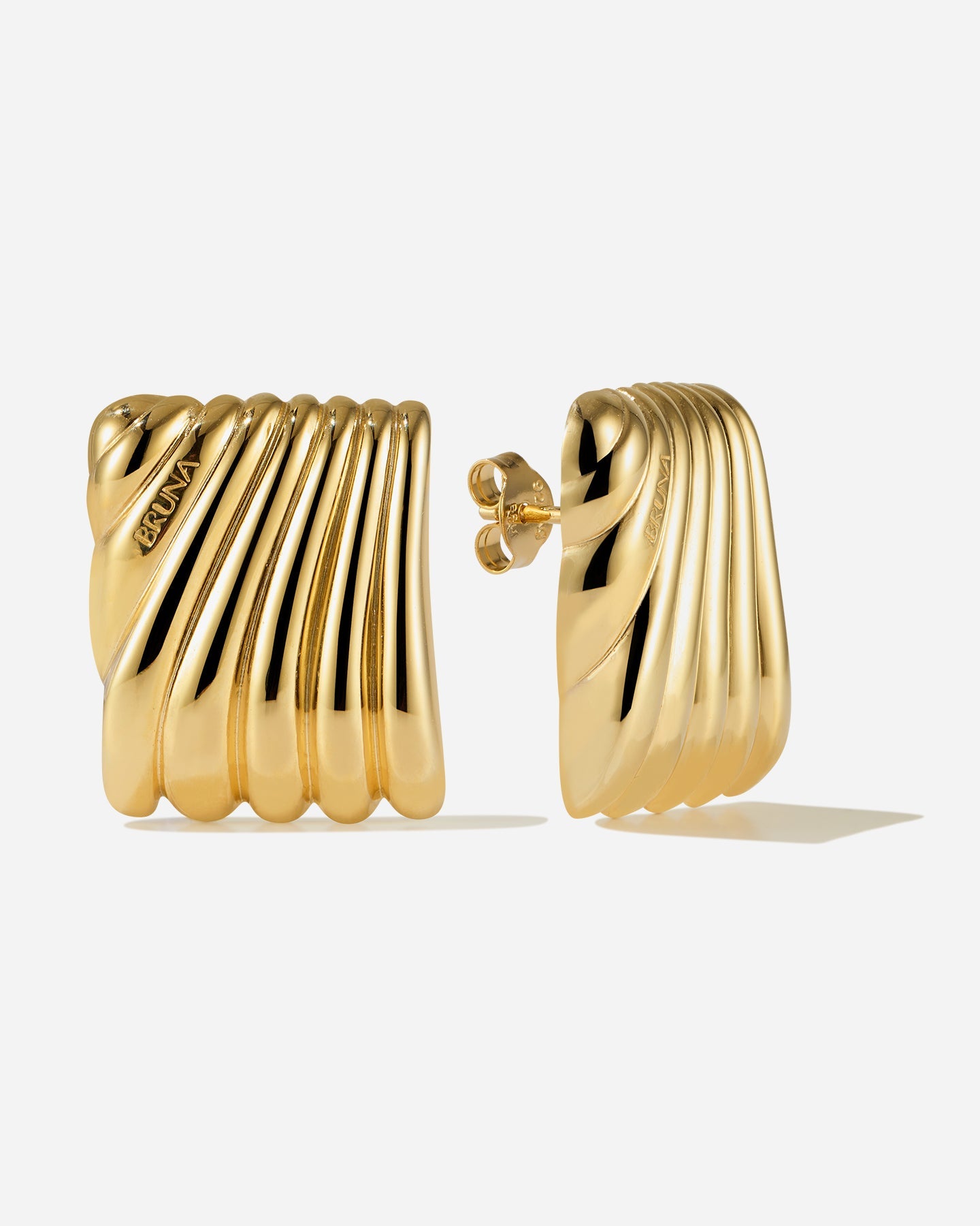 BRUNA The Label Earrings 18k Gold Vermeil Romea Earrings