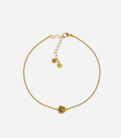 BRUNA The Label Anklet 18k Gold Vermeil Rose Anklet