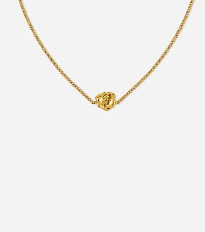 BRUNA The Label Necklace 18k Gold Vermeil Rose Choker