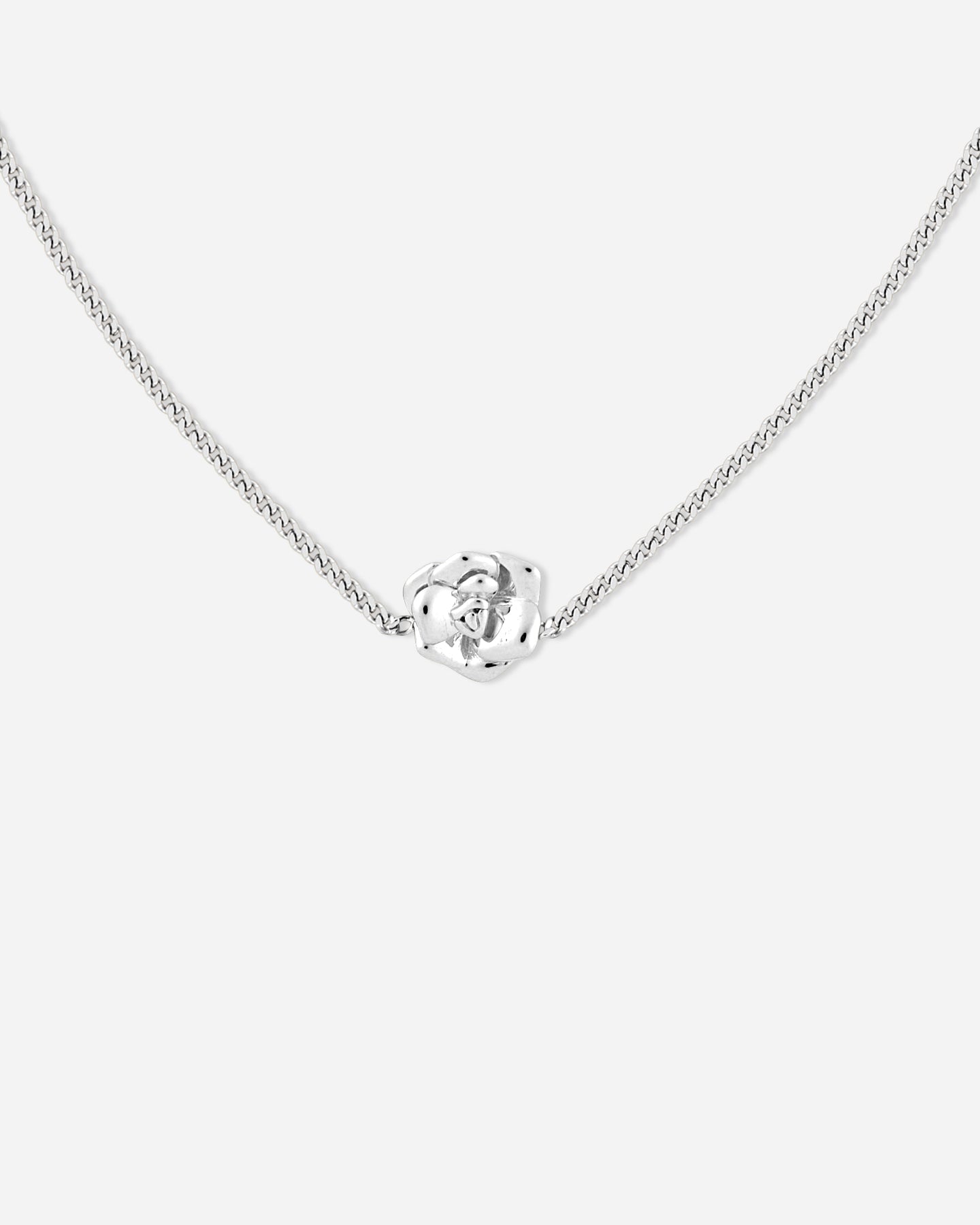 BRUNA The Label Necklace 925 Sterling Silber Rose Choker