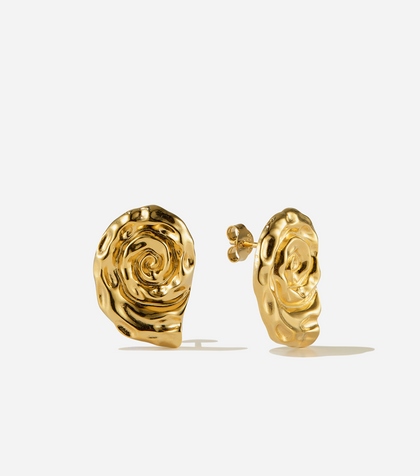 BRUNA The Label Earrings 18k Gold Vermeil Saint-Malo Mini Earrings