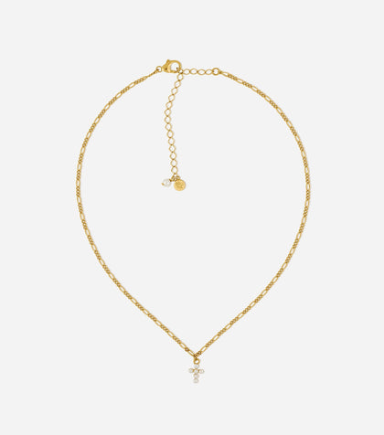 BRUNA The Label Necklace 18k Gold Vermeil / Perlen Saint-Savin Choker