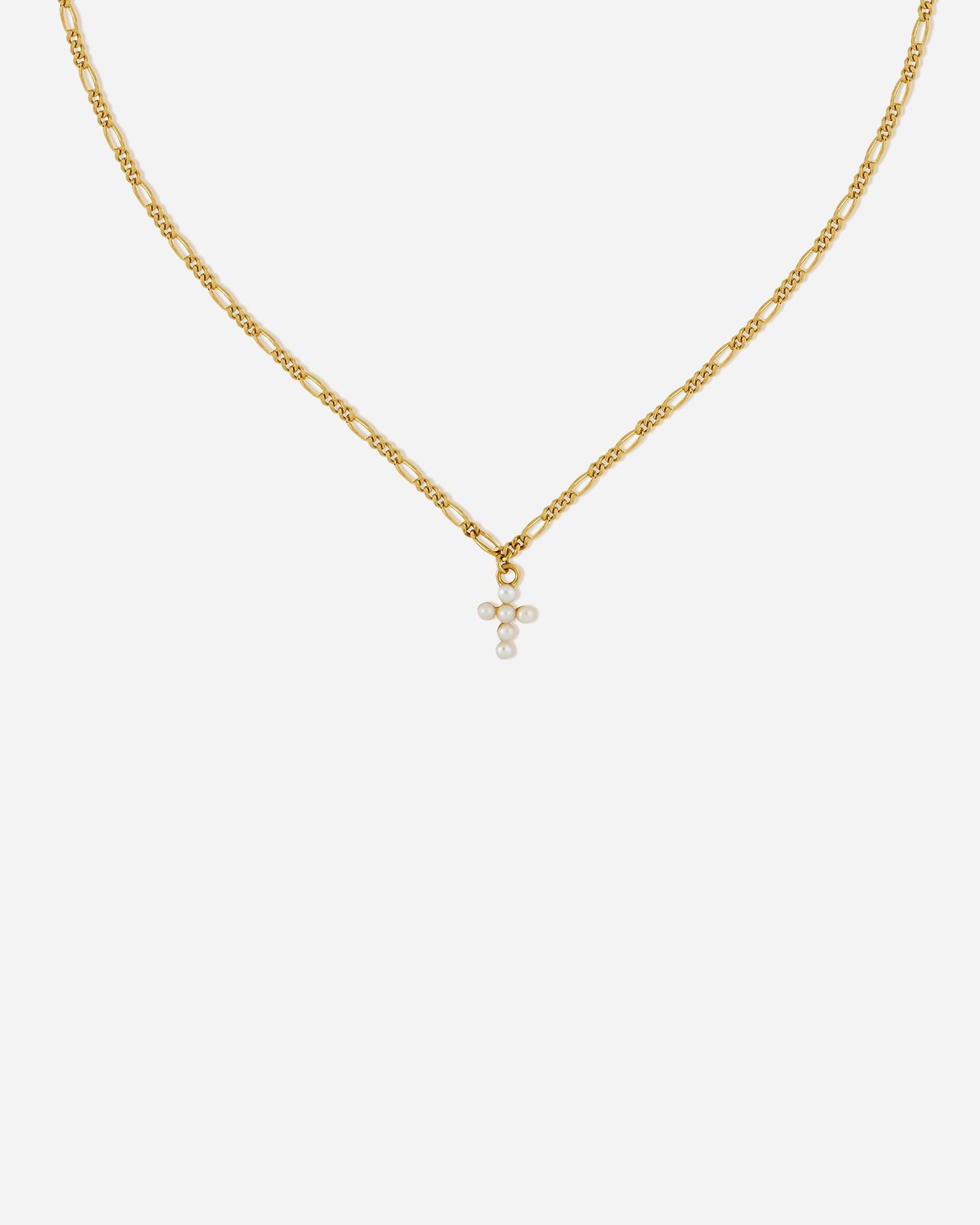 BRUNA The Label Necklace 18k Gold Vermeil / Perlen Saint-Savin Choker