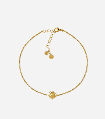 BRUNA The Label Anklet 18k Gold Vermeil Soleil Anklet