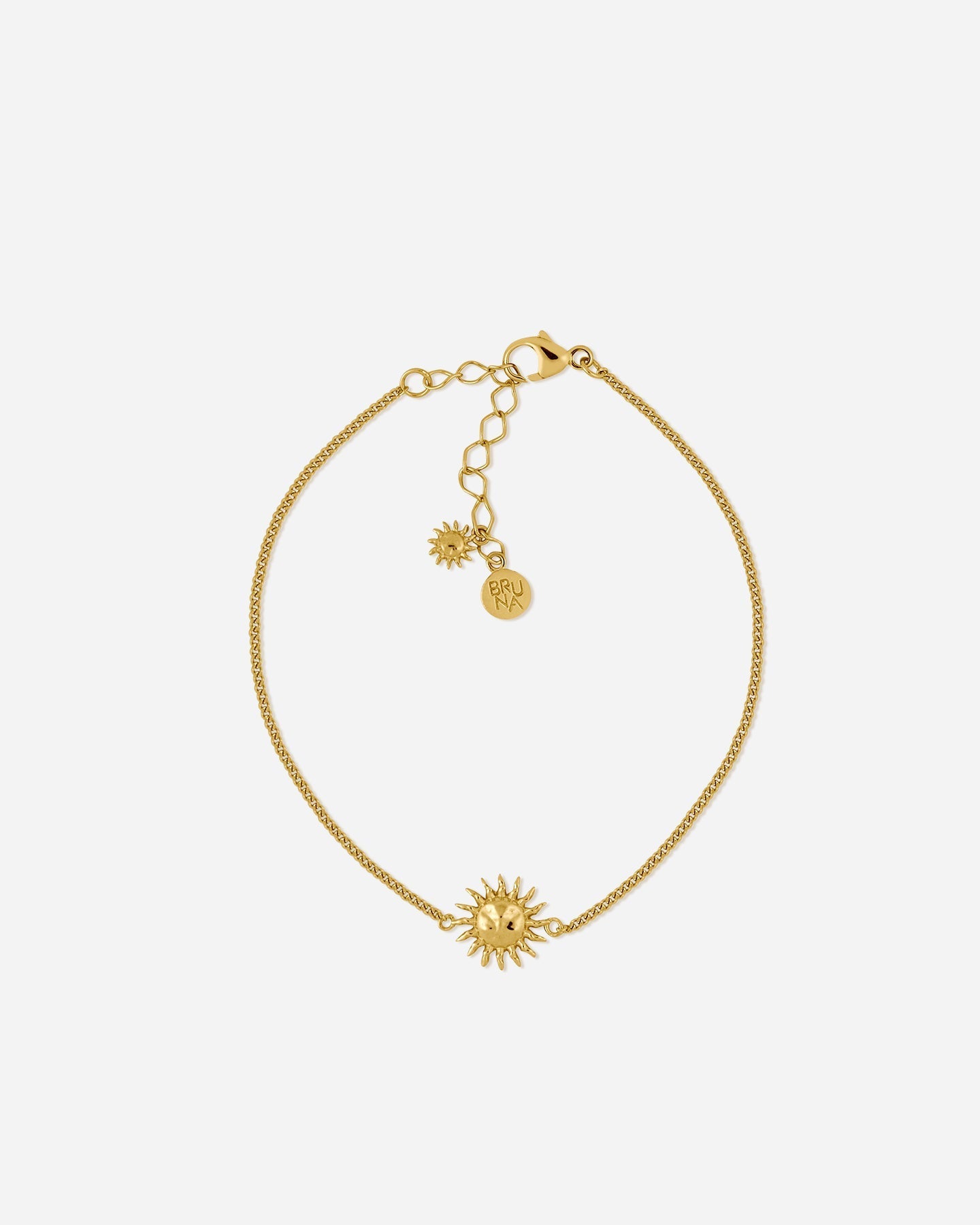 BRUNA The Label Bracelet 18k Gold Vermeil Soleil Bracelet