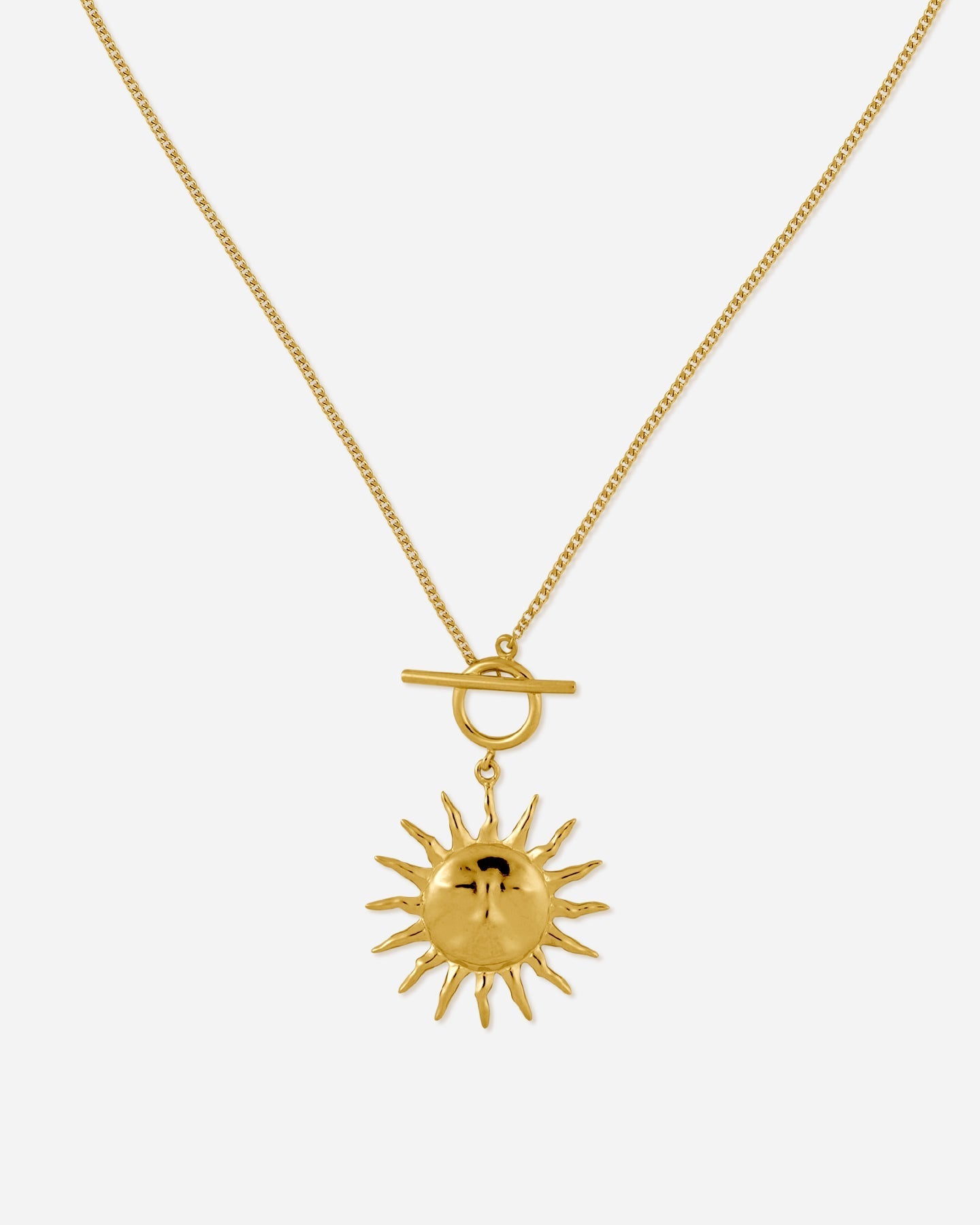 BRUNA The Label Necklace 18k Gold Vermeil Soleil Necklace