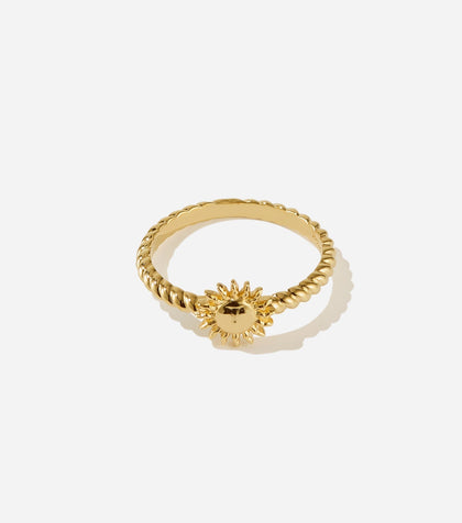 BRUNA The Label Ring 18k Gold Vermeil / 52 Soleil Ring