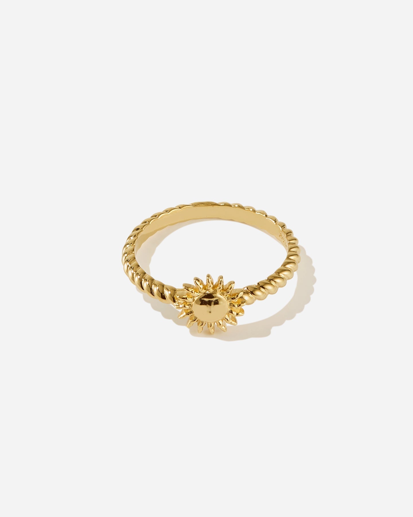 BRUNA The Label Ring 18k Gold Vermeil / 52 Soleil Ring