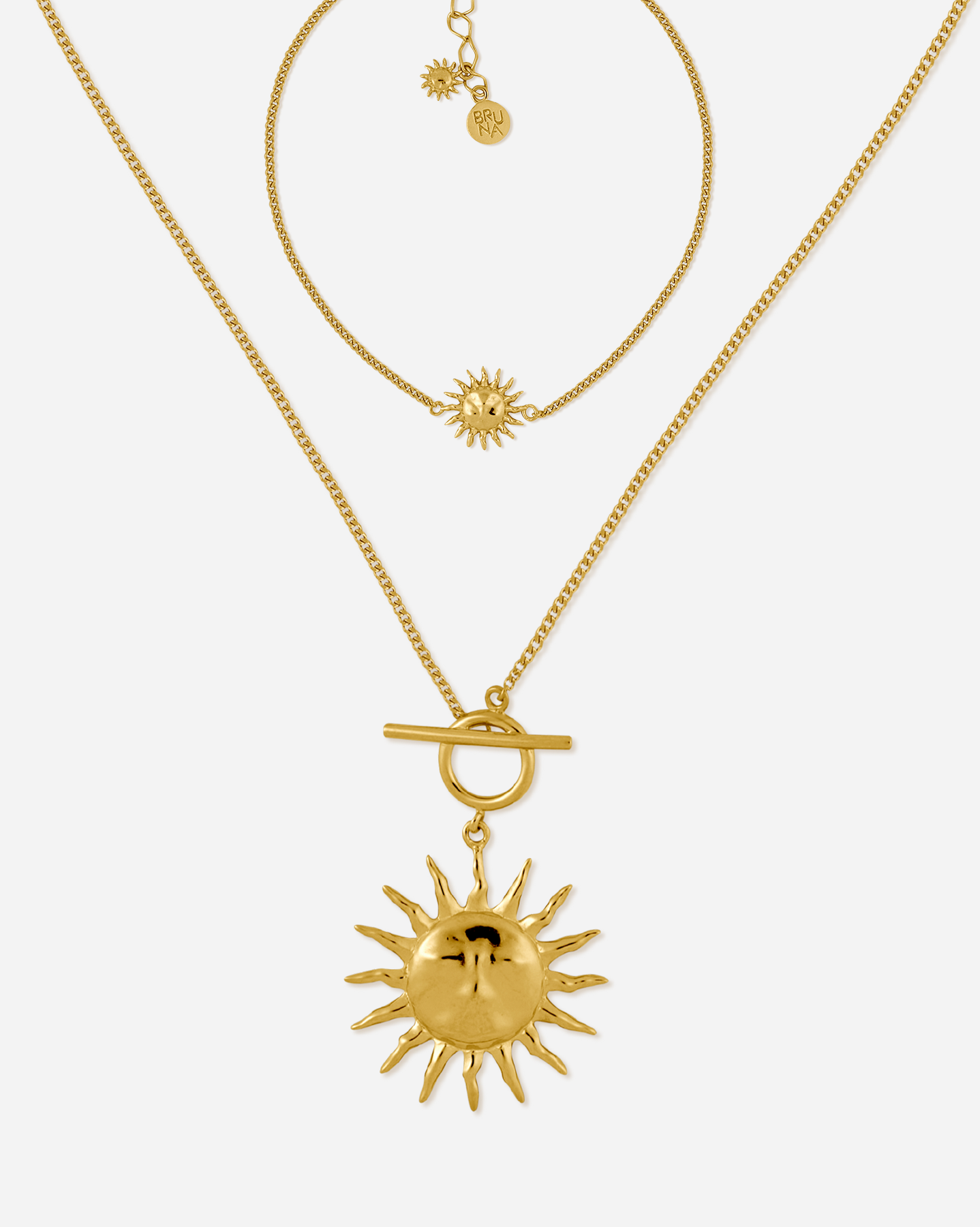 BRUNA The Label Sets 18k Gold Vermeil Soleil Set