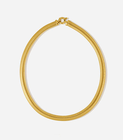 BRUNA The Label Necklace 18k Gold Vermeil Turin Necklace