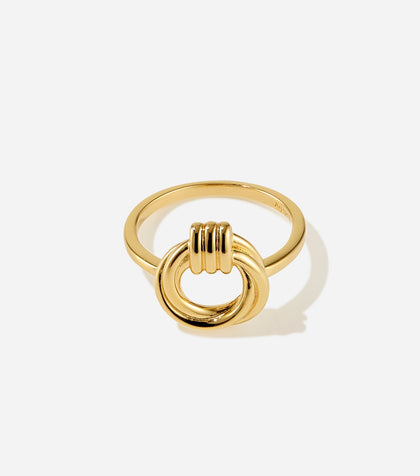 BRUNA The Label Ring 18k Gold Vermeil / 52 Tuscany Loop Ring