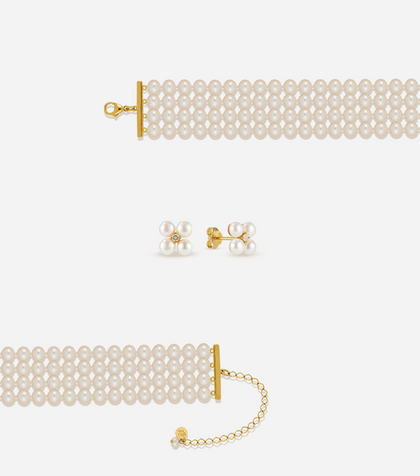 BRUNA The Label Sets 18k Gold Vermeil Valence Set