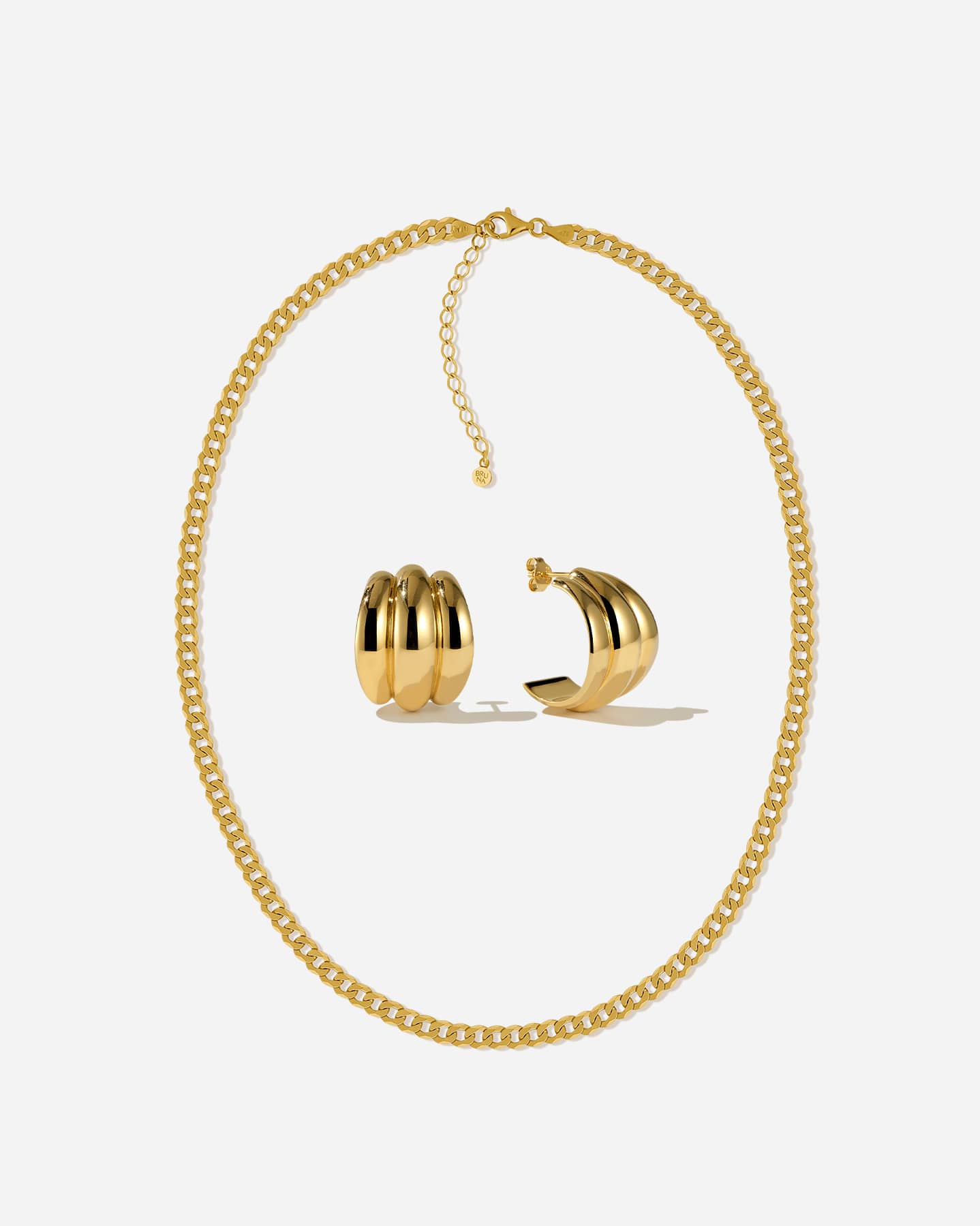 BRUNA The Label Sets 18k Gold Vermeil Valli Set