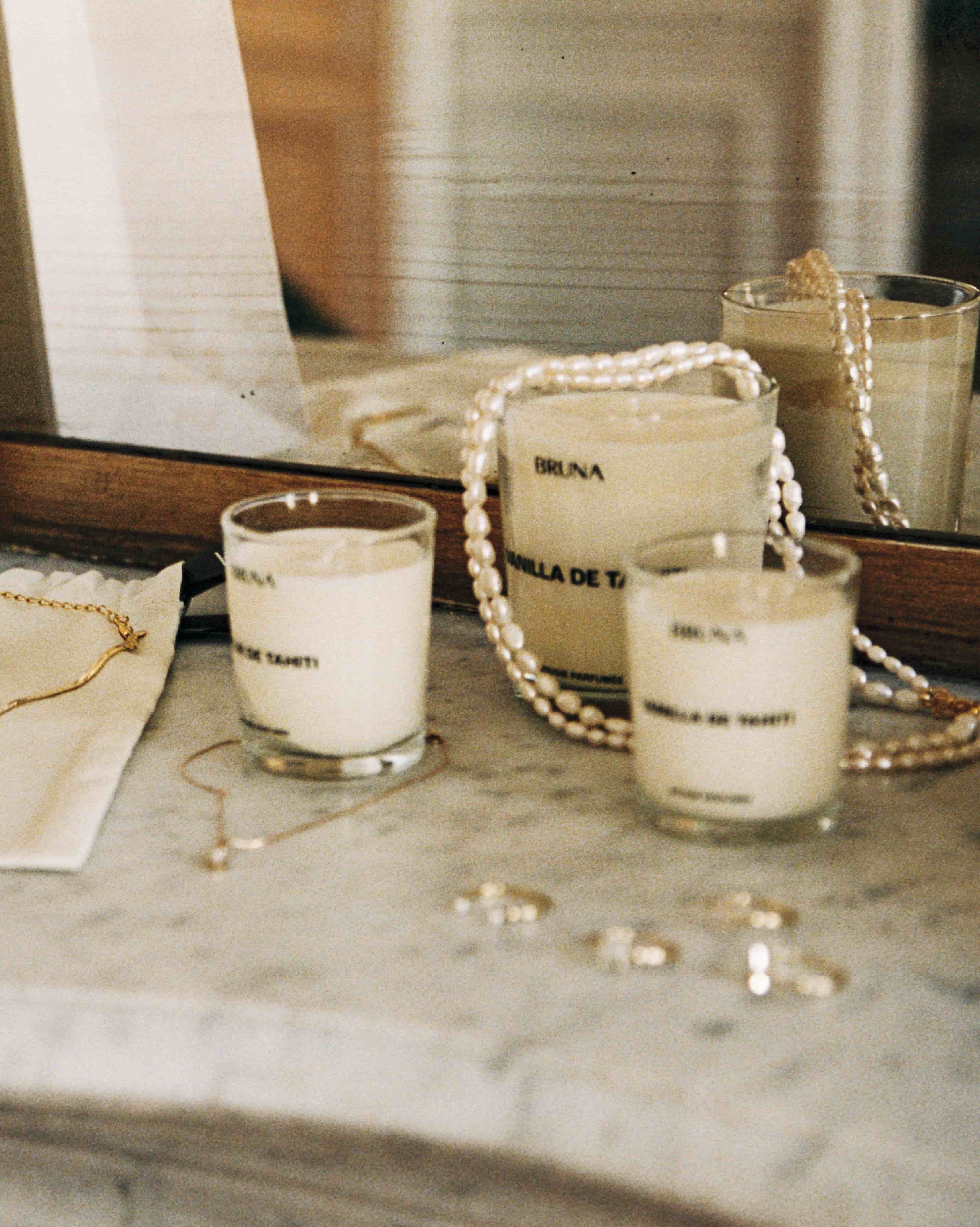 BRUNA The Label Accessoire Vanilla de Tahiti Candle 75g