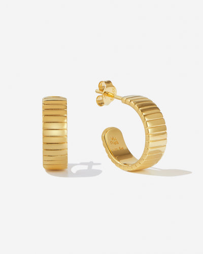 Bergamo Medium Hoops