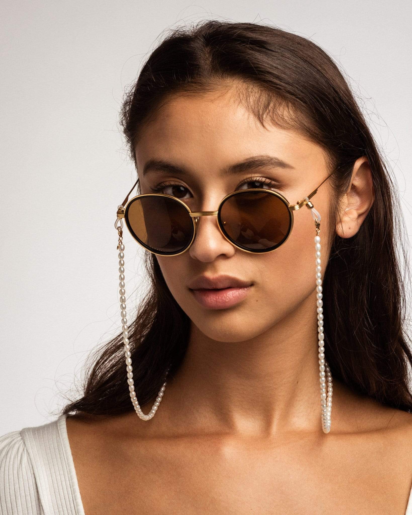 the Champagne Sunglass Chain - BRUNA The Label