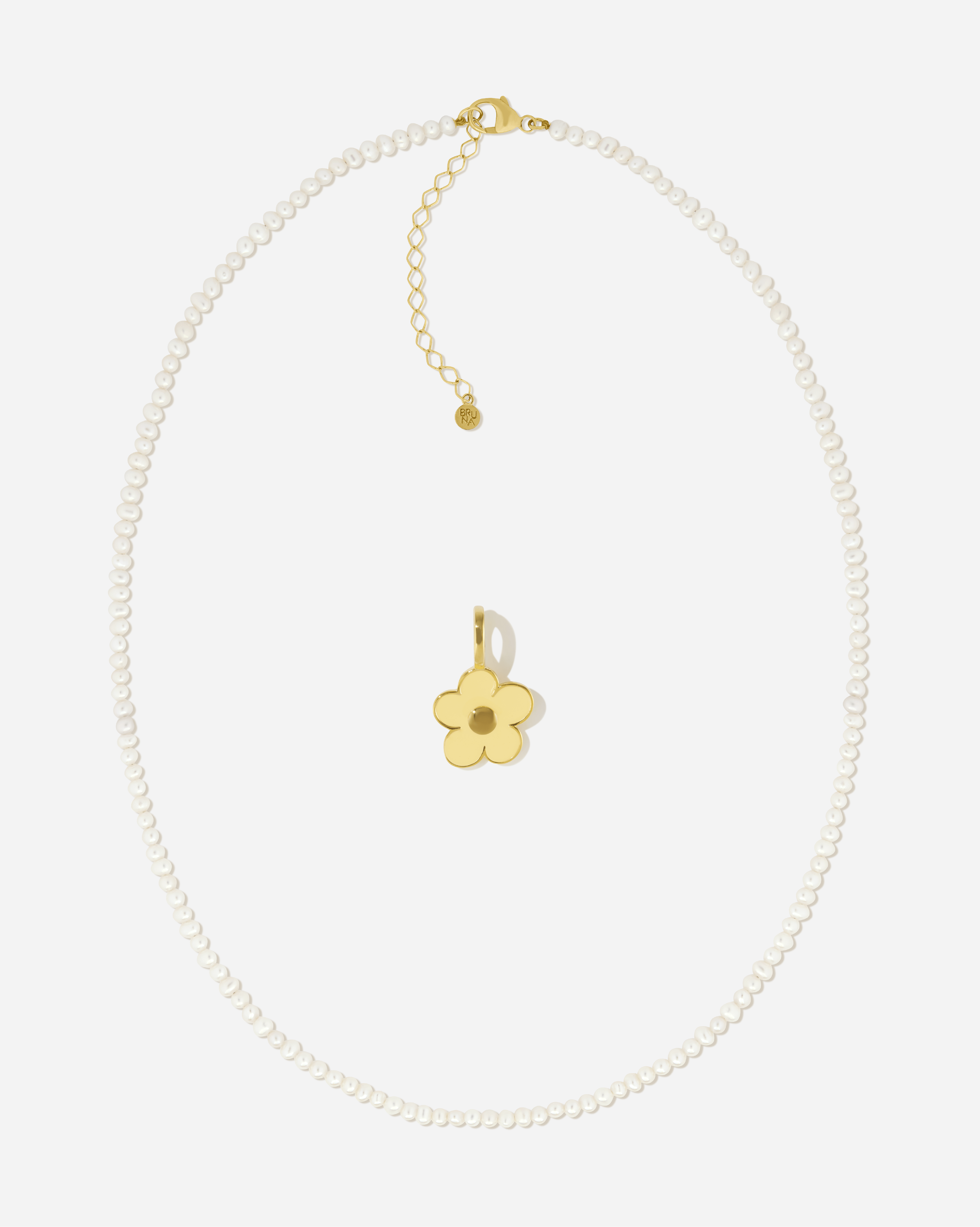 BRUNA The Label Sets 18k Gold Vermeil / Fleur Buttermilk Chantilly Set