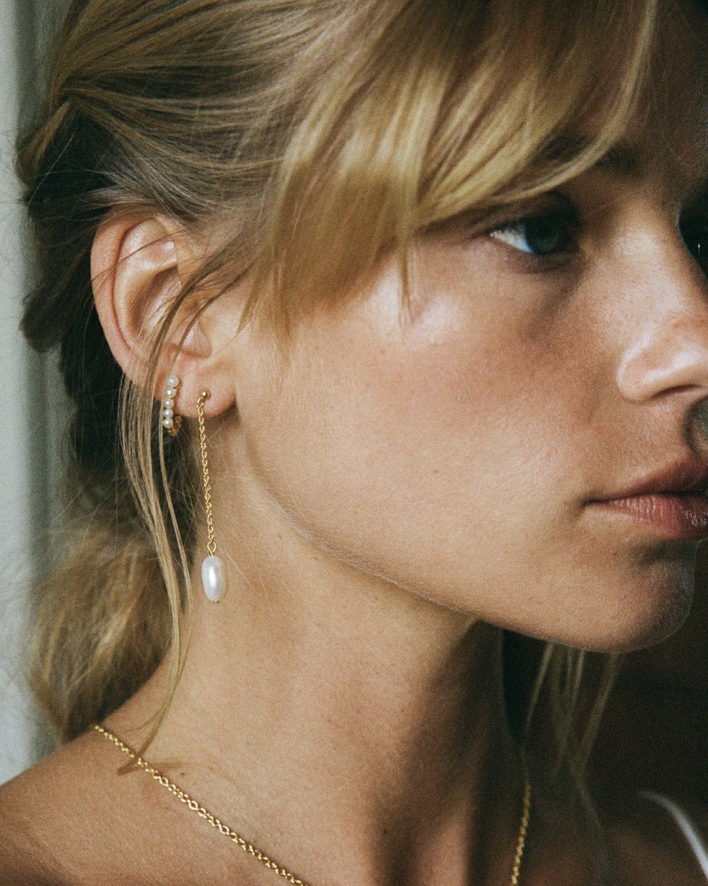 BRUNA The Label Earrings 18k Gold Vermeil / Perlen Formentera Earrings