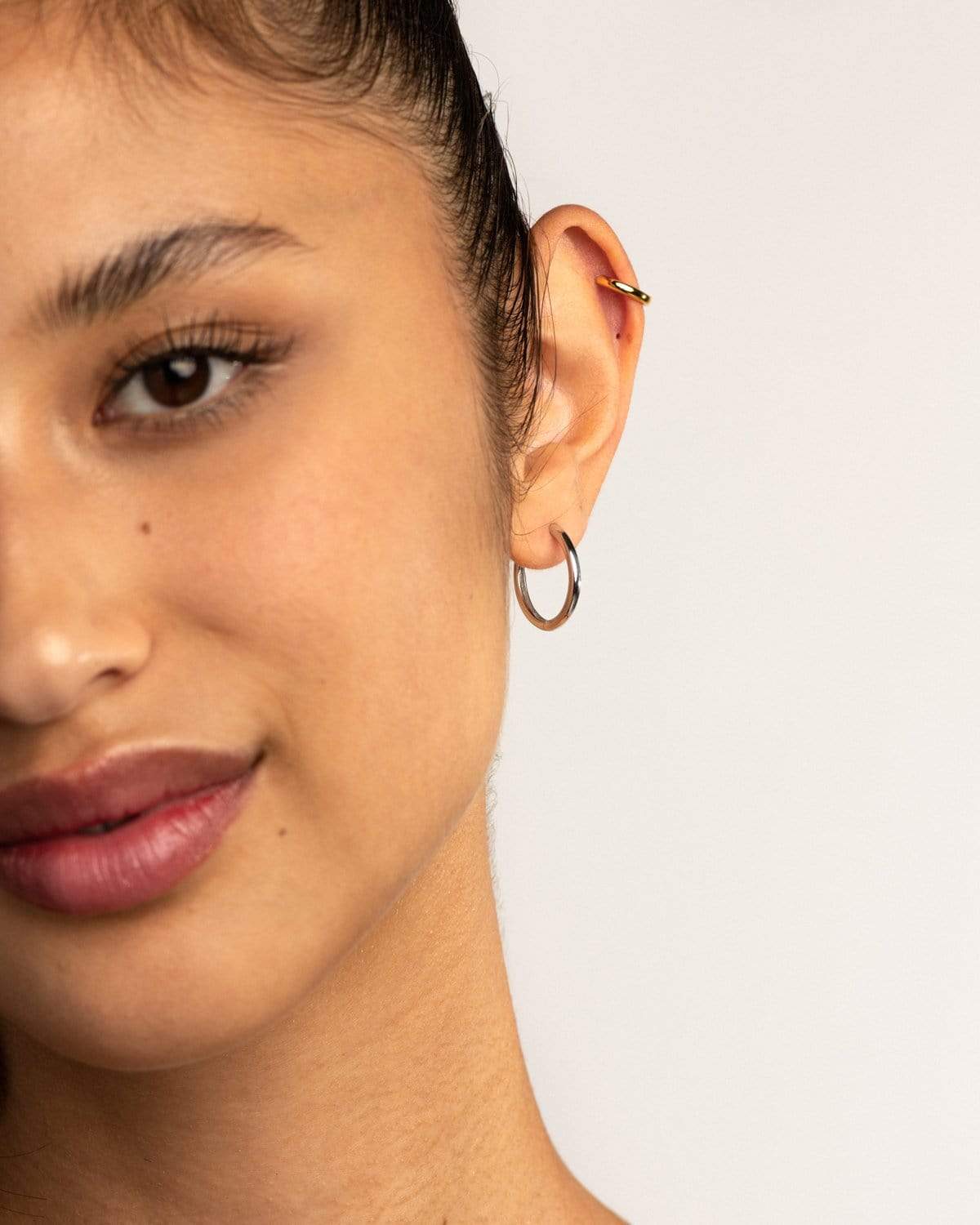 Bruna The Label Earrings Isola Large Hoops