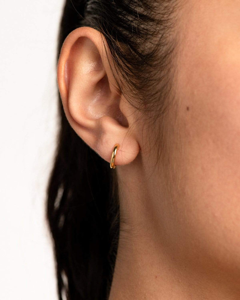 Isola 14k Gold Small Hoops