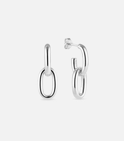 BRUNA The Label Earrings 925 Sterling Silber / No Gems Miele Earrings