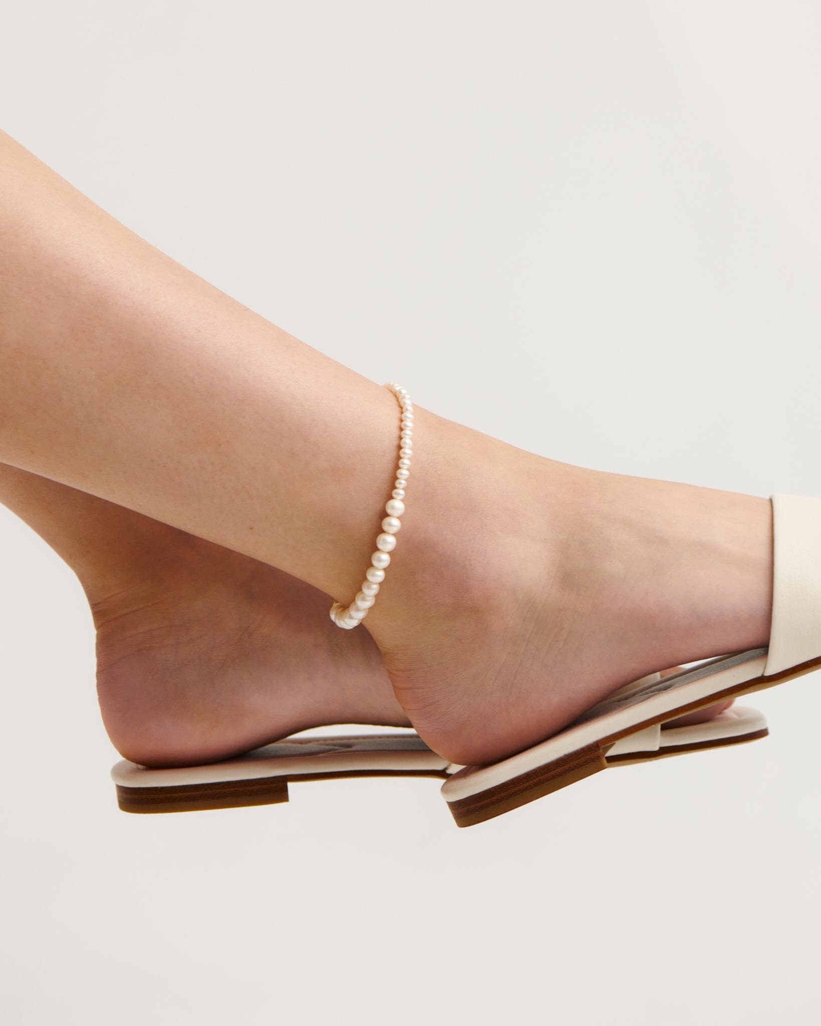 BRUNA The Label Anklet 18k Gold Vermeil / Perlen Paris Anklet