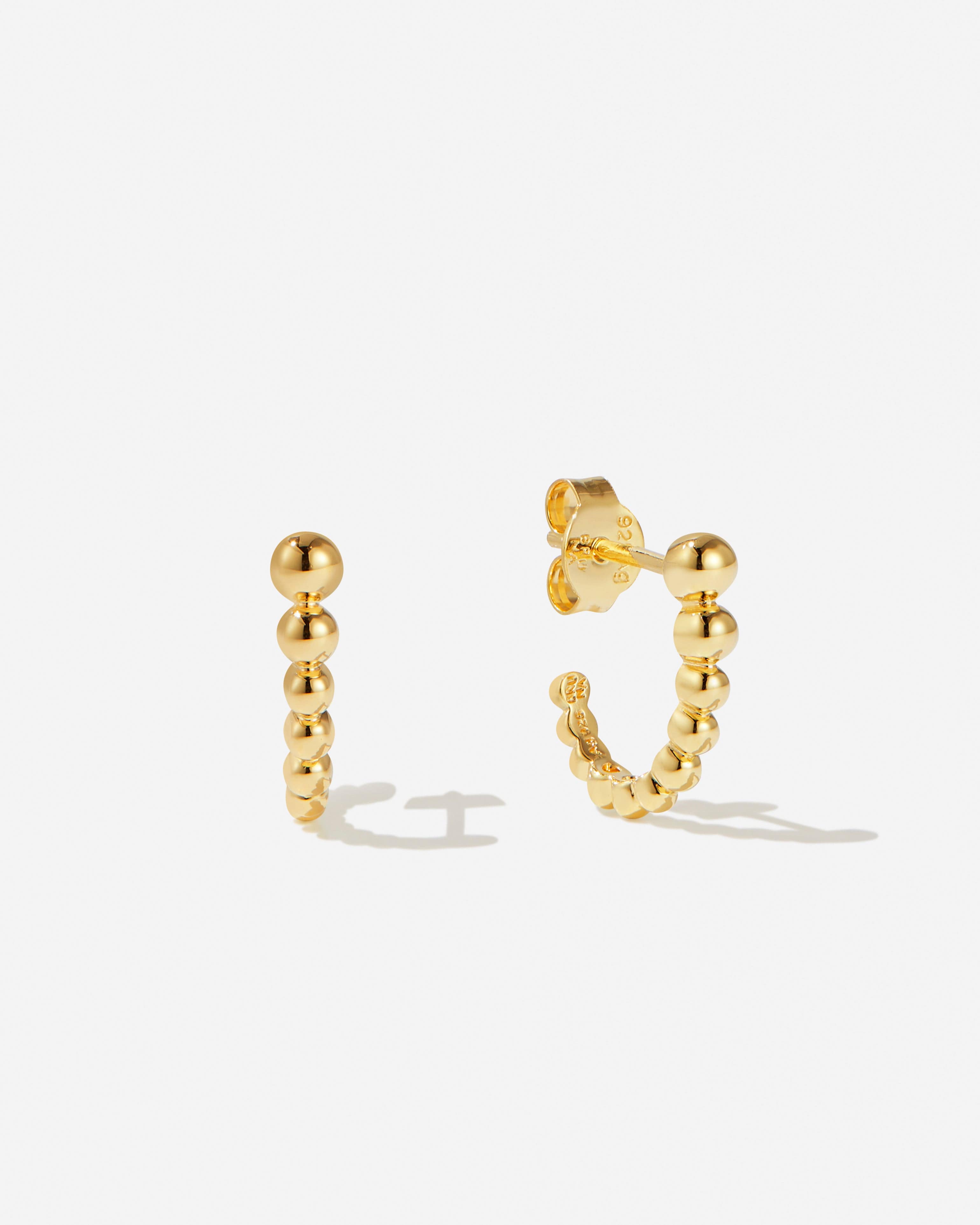 BRUNA The Label Earrings 18k Gold Vermeil / No Gems Sarria Earrings